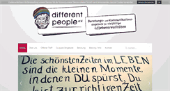 Desktop Screenshot of different-people.de